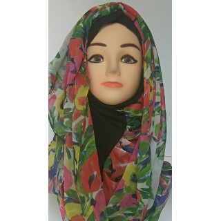 Parrot Print Mariam Hijab